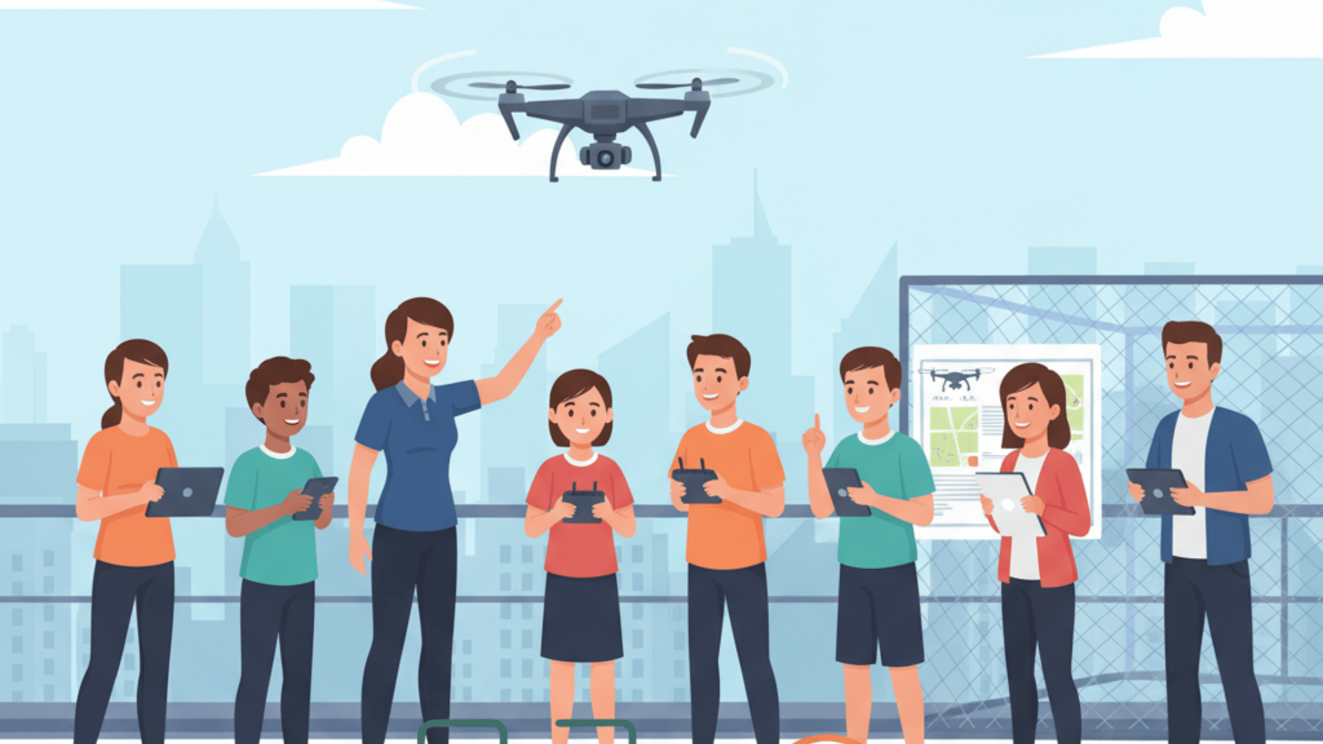Advanced Drone Development Engineer with AI and DGCA Licence